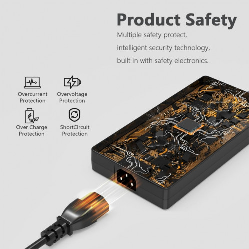 Adaptateur d'alimentation pour ordinateur portable 230 W 20 V 11,5 A pour Lenovo Big Square USB, prise : prise britannique SH1103598-08